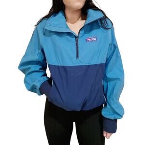 Vintage White Mountain Ski Jacket Womens Size S y2k 90s color block blue